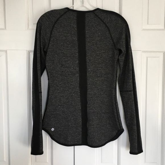 Lululemon Reversible Runder Under Long Sleeve Sz 4 - Picture 4 of 14